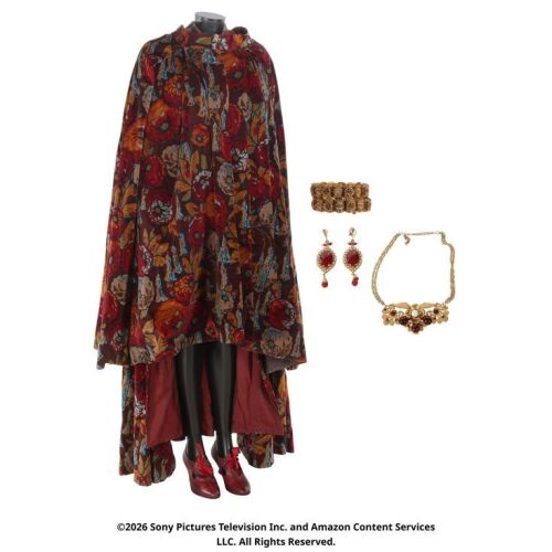 Lot # 213. Elaida do Avriny a'Roihan's 'Seeds of Shadow' Costume Components ### WHEEL OF TIME, THE (T.V. SERIES, 2021-2023)