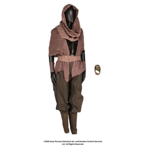 Lot # 214. Egwene al'Vere's Desert Costume with Kimono ### WHEEL OF TIME, THE (T.V. SERIES, 2021-2023)