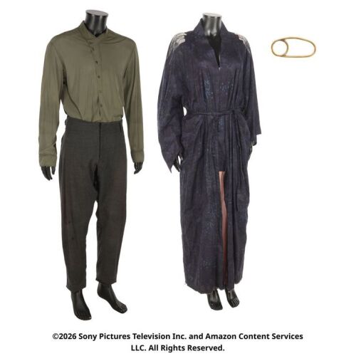 Lot # 215. Lanfear and Rand al'Thor's Dream Sequence Costumes ### WHEEL OF TIME, THE (T.V. SERIES, 2021-2023)
