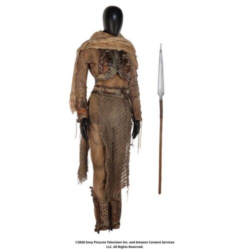 Lot # 216. Bair's Maiden of the Spear Costume ### WHEEL OF TIME, THE (T.V. SERIES, 2021-2023)