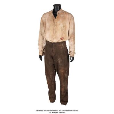Lot # 223. Rand al'Thor's Screen-matched Ruidhien Costume ### WHEEL OF TIME, THE (T.V. SERIES, 2021-2023)