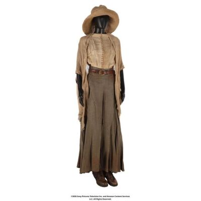 Lot # 225. Moiraine Damodred's Desert Costume ### WHEEL OF TIME, THE (T.V. SERIES, 2021-2023)