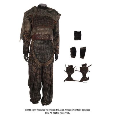 Lot # 226. Couladin's Costume Components ### WHEEL OF TIME, THE (T.V. SERIES, 2021-2023)