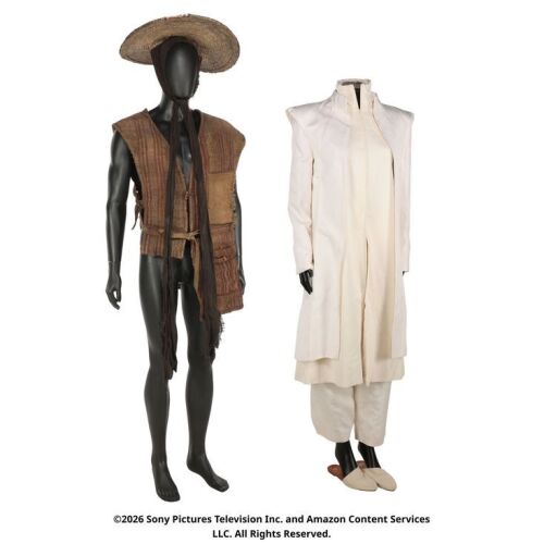 Lot # 232. Rand al'Thor and Lanfear's Flashback Costumes ### WHEEL OF TIME, THE (T.V. SERIES, 2021-2023)