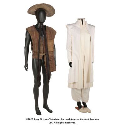 Lot # 232. Rand al'Thor and Lanfear's Flashback Costumes ### WHEEL OF TIME, THE (T.V. SERIES, 2021-2023)