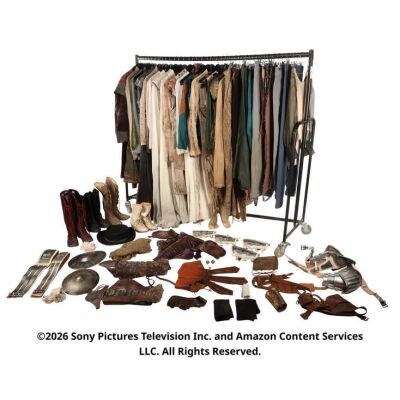 Lot # 238. Collection of Costume Components from Series Three ### WHEEL OF TIME, THE (T.V. SERIES, 2021-2023)