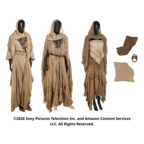 Lot # 240. Egwene al'Vere, Bair and Melaine's Wise One Costumes ### WHEEL OF TIME, THE (T.V. SERIES, 2021-2023)