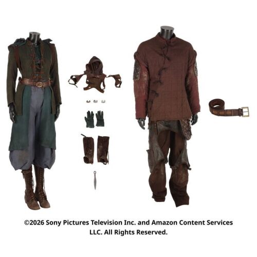 Lot # 251. Perrin Aybara's Two Rivers Battle Costume, and Faile Bashere's Costume ### WHEEL OF TIME, THE (T.V. SERIES, 2021-2023)