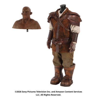 Lot # 252. Loial's Battle Costume ### WHEEL OF TIME, THE (T.V. SERIES, 2021-2023)