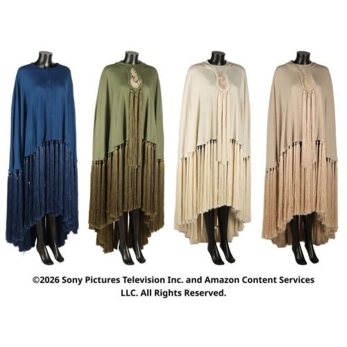 Lot # 258. Aes Sedai Sitter Robes ### WHEEL OF TIME, THE (T.V. SERIES, 2021-2023)