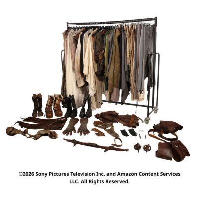 Lot # 262. Collection of Costume Components from Series Three ### WHEEL OF TIME, THE (T.V. SERIES, 2021-2023)