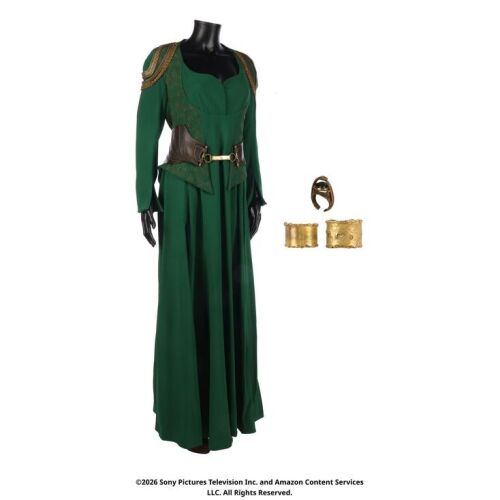 Lot # 45. Alanna Mosvani's White Tower Costume ### WHEEL OF TIME, THE (T.V. SERIES, 2021-2023)