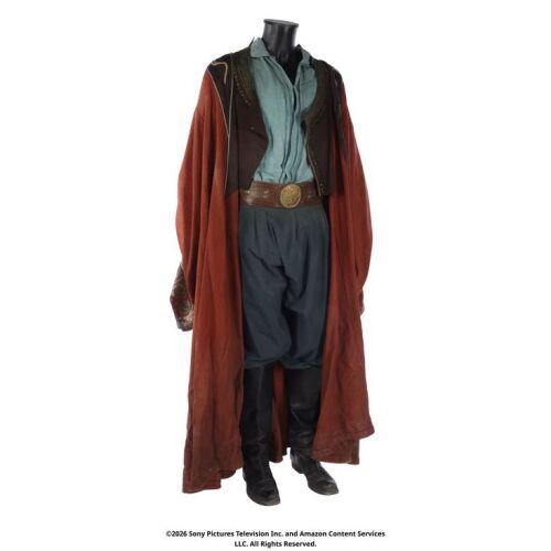 Lot # 48. Logain Ablar's Captive Costume with Boots ### WHEEL OF TIME, THE (T.V. SERIES, 2021-2023)