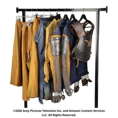 Lot # 67. Collection of Fal Dara Costume Components ### WHEEL OF TIME, THE (T.V. SERIES, 2021-2023)