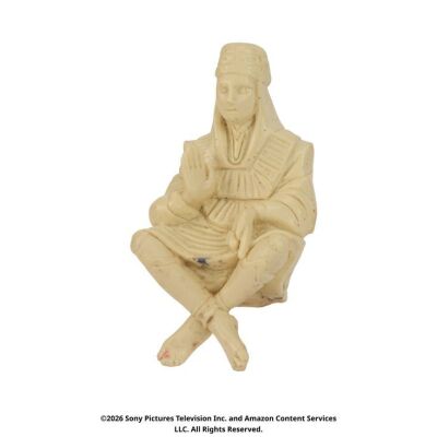 Lot # 75. Seated Man Sa'angreal Cast ### WHEEL OF TIME, THE (T.V. SERIES, 2021-2023)