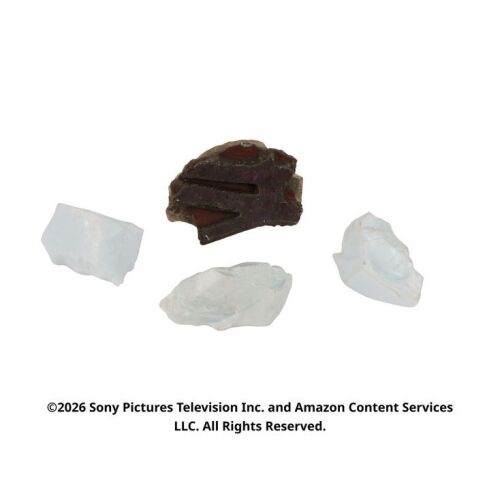Lot # 77. Eye of the World Cuendillar Shards ### WHEEL OF TIME, THE (T.V. SERIES, 2021-2023)