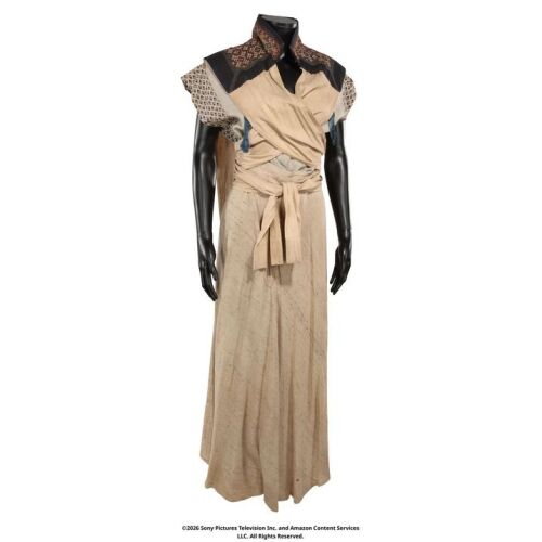 Lot # 80. Moiraine Damodred's Exile Costume ### WHEEL OF TIME, THE (T.V. SERIES, 2021-2023)