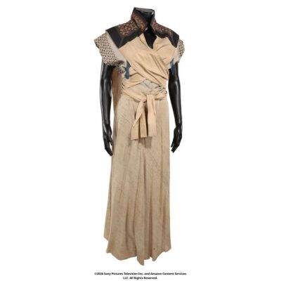 Lot # 80. Moiraine Damodred's Exile Costume ### WHEEL OF TIME, THE (T.V. SERIES, 2021-2023)