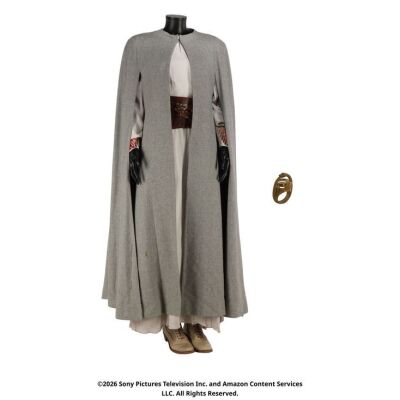 Lot # 105. Nynaeve al'Meara's Accepted Costume ### WHEEL OF TIME, THE (T.V. SERIES, 2021-2023)