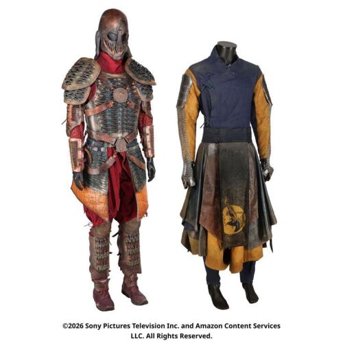 Lot # 109. Seanchan Soldier Costume with Ingtar Shinowa's Costume Components ### WHEEL OF TIME, THE (T.V. SERIES, 2021-2023)