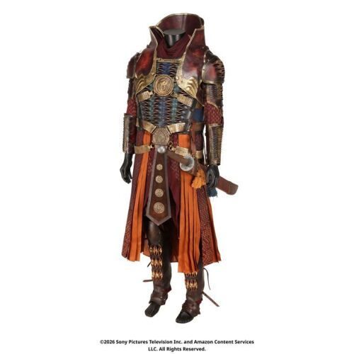 Lot # 126. High Lord Turak's Guard's Costume with Sword ### WHEEL OF TIME, THE (T.V. SERIES, 2021-2023)