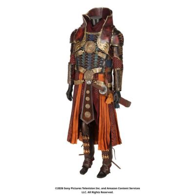 Lot # 126. High Lord Turak's Guard's Costume with Sword ### WHEEL OF TIME, THE (T.V. SERIES, 2021-2023)