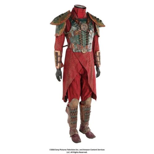 Lot # 164. Masema's Seanchan Costume ### WHEEL OF TIME, THE (T.V. SERIES, 2021-2023)