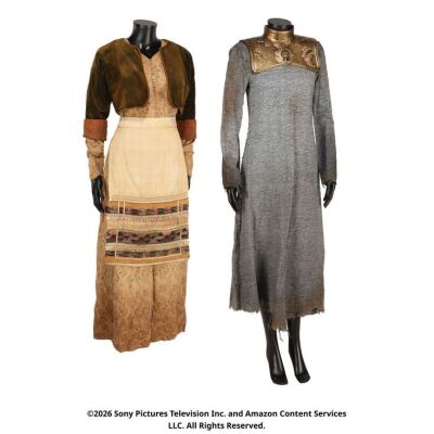 Lot # 170. Nynaeve al'Meara's Falme Costume and Seta's Damane Costume ### WHEEL OF TIME, THE (T.V. SERIES, 2021-2023)