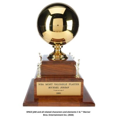 Lot #6: 1991 Professional Basketball Finals Most Valuable Player Award ### SPACE JAM (1996)