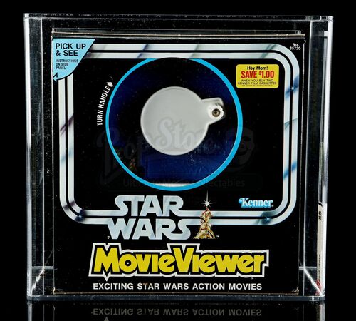 Lot # 6 - Star Wars Movie Viewer AFA 85
