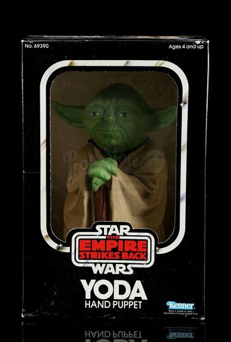 Lot # 14 - Yoda Hand Puppet [Kazanjian Collection]