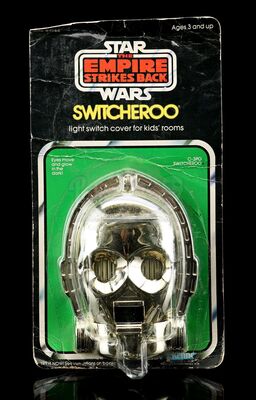 Lot # 16 - C-3PO Switcheroo Light Switch Cover [Kazanjian Collection]