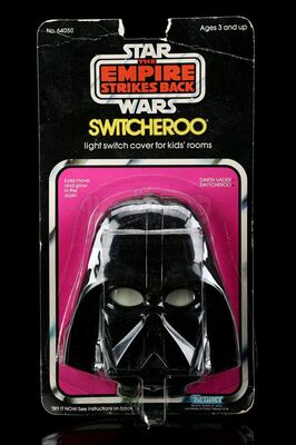 Lot # 17 - Darth Vader Switcheroo Light Switch Cover [Kazanjian Collection]