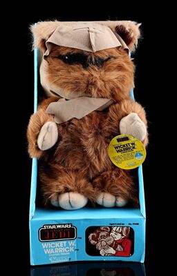Lot # 23 - Plush Wicket W. Warrick - Unused