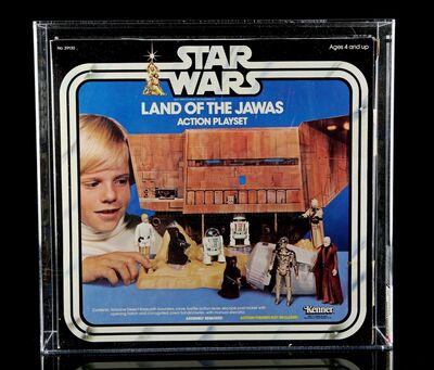 Lot # 38 - Land of the Jawas Action Playset AFA 80