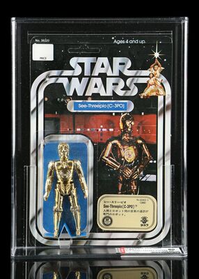 Lot # 67 - Takara See-Threepio (C-3PO) SW12C AFA 80