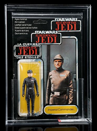 Lot # 97 - Palitoy Imperial Commander ROTJ Tri-Logo70B AFA 75