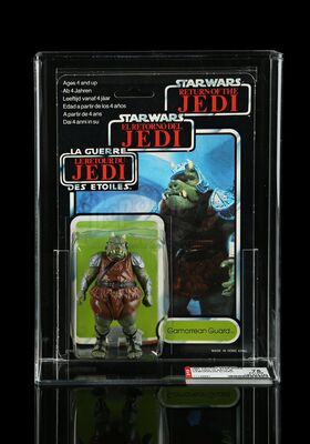 Lot # 100 - Palitoy Gamorrean Guard Tri-Logo70B AFA 75