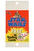 Lot # 111 - Star Wars Trading Card Wonder Bread Pole Display Card - Unused