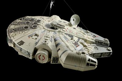Lot # 122 - Millennium Falcon Extraordinare Store Display - Unused [Kazanjian Collection]
