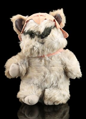 Lot # 147 - Princess Kneesaa The Ewok Plush Toy Prototype With Spare Cape