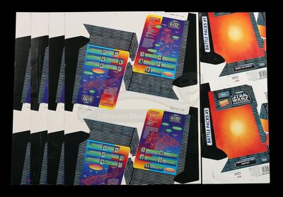 Lot # 166 - Micro Machines Attack Fleet Cardback Proof Sheets
