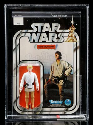 Lot # 185 - Luke Skywalker SW12A AFA 90