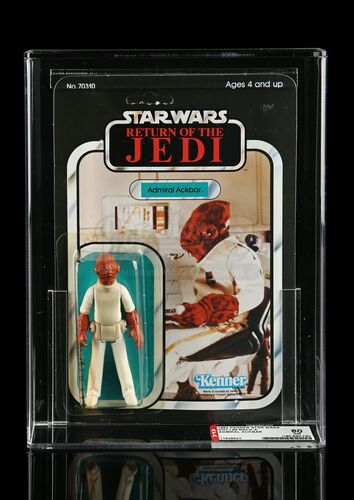 Lot # 244 - Admiral Ackbar ROTJ65A AFA 80