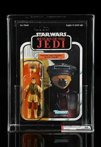 Lot # 247 - Princess Leia Organa (Boushh Disguise) ROTJ77A AFA 80Y