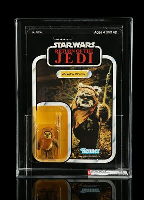 Lot # 252 - Wicket W. Warrick ROTJ77A AFA 75Y