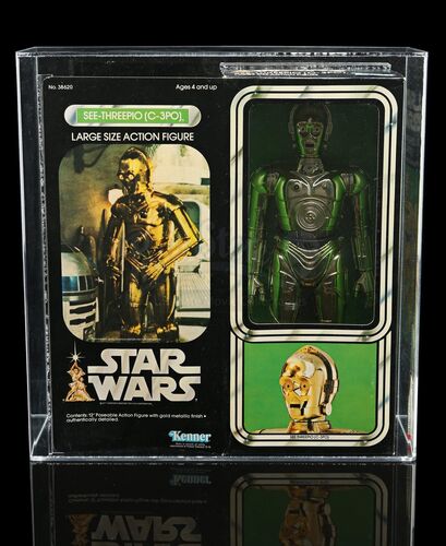 Lot # 312 - Large Size C-3PO AFA 80