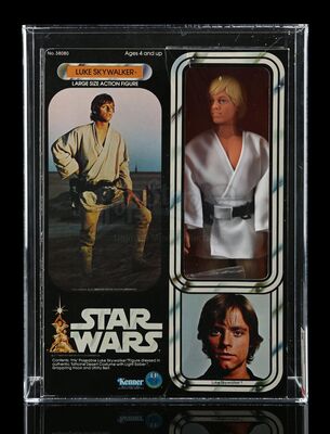 Lot # 314 - Large Size Luke Skywalker AFA 85