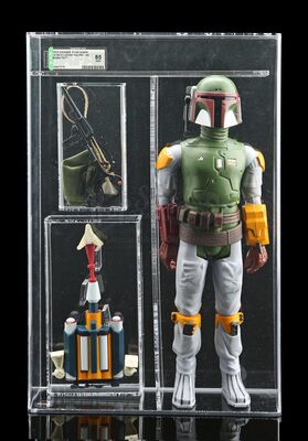 Lot # 326 - Loose Large Size Boba Fett AFA 85