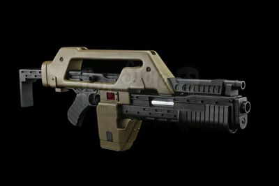 Lot # 388 - Replica M-41 Pulse Rifle Background Model